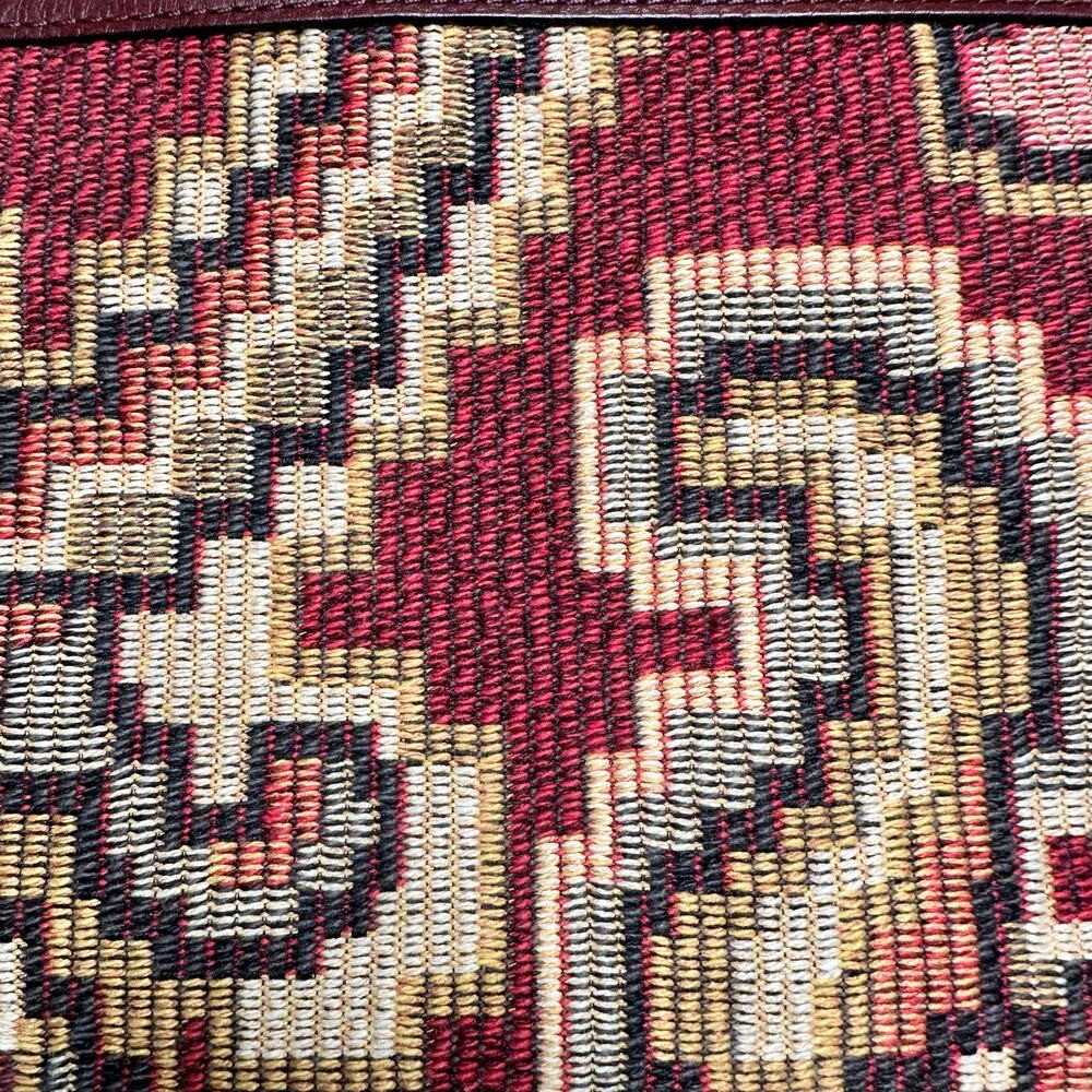 Patricia Nash | Women | Cassini Red Leather Trim Peruvian Tapestry Wristlet - Picture 7 of 9